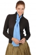 Cashmere & Seta cashmere donna sciarpe foulard scarva azzuro miro 170x25cm
